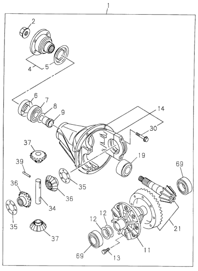 Honda 8-97130-387-0 Shim (0.50MM)