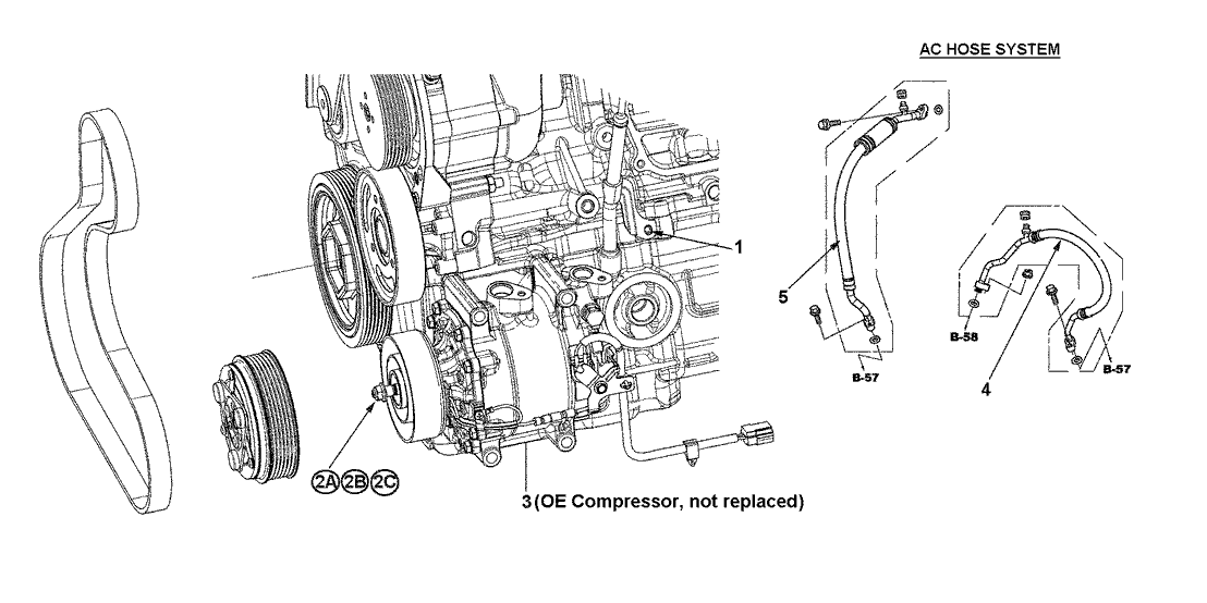 Honda 36181-F27S-A01 Tube, ABV Manifold Ref.