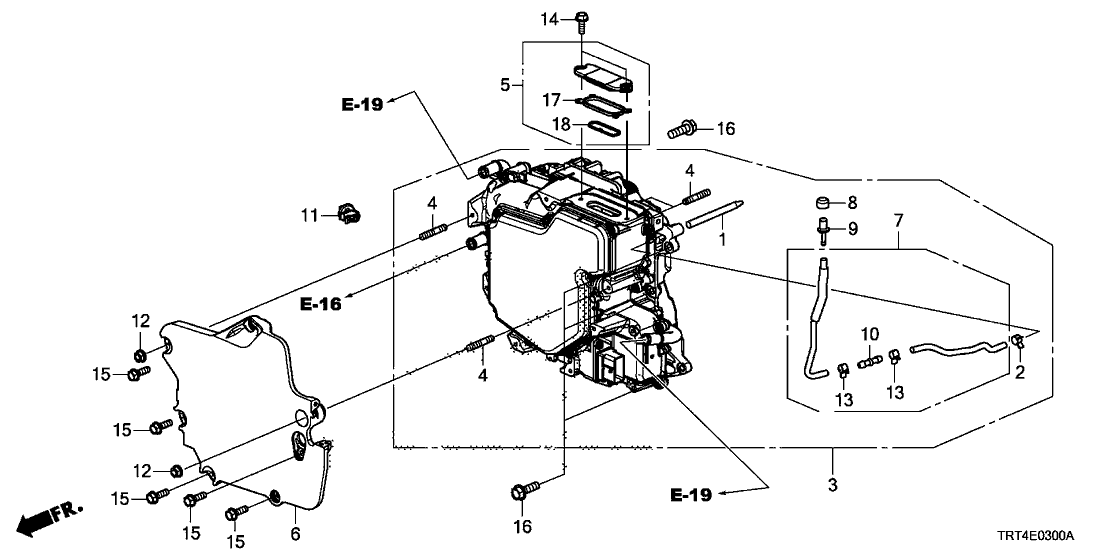 Honda 1B642-5WM-A02 Seal, Terminal (A)