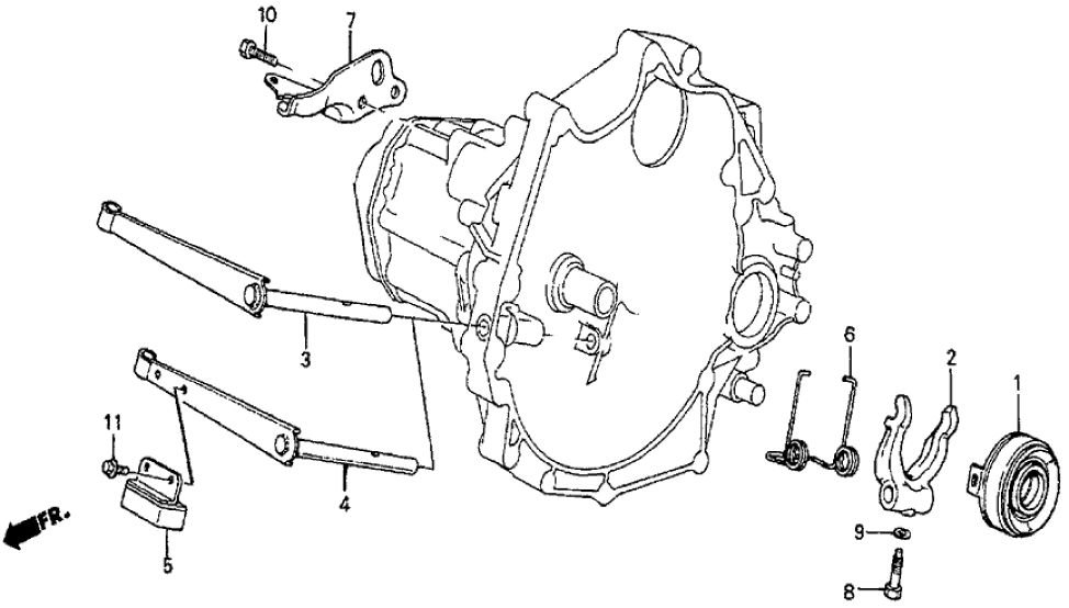 Honda 22840-PG9-000 Damper, Release Arm (150G)