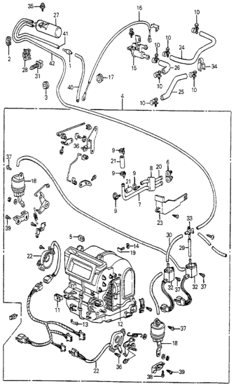 Honda 39210-SA5-676 Heater Unit