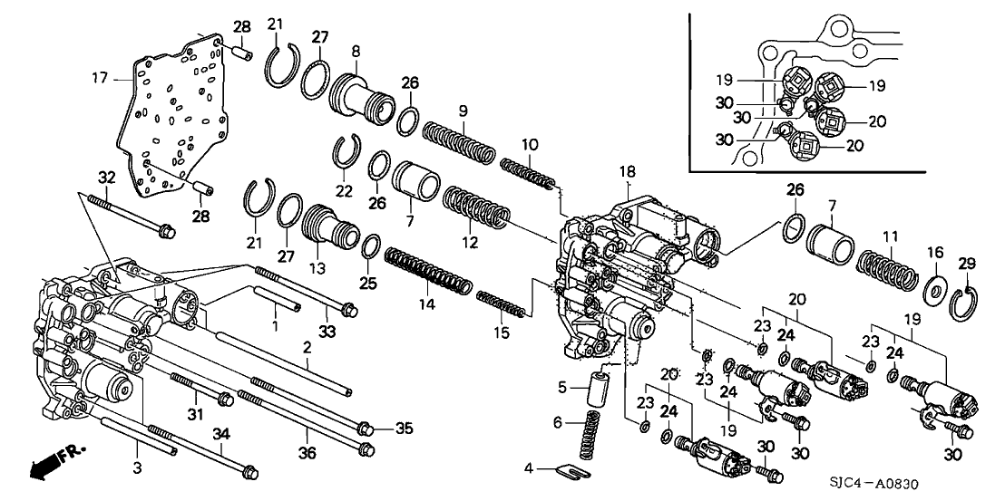 Honda 27812-RDK-000 Plate, Accumulator Separator