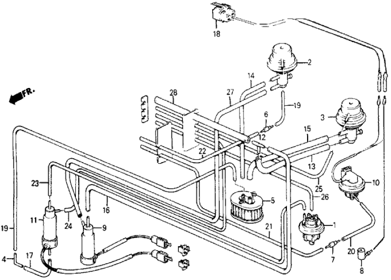 Honda 36180-PE1-661 Valve Assy. A, FRequency Solenoid