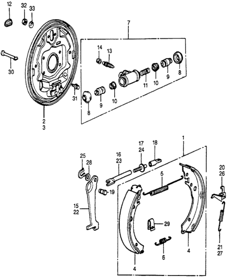 Honda 43371-SA5-003 Lever, L. Brake