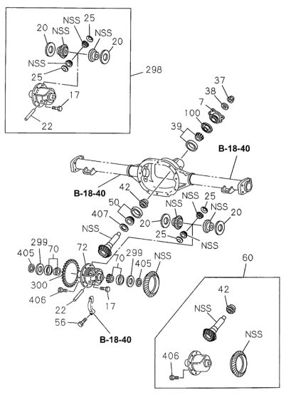Honda 8-09420-095-0 Bearing, Differential Cage