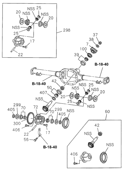 Honda 8-26016-310-0 Gear Set, Final Drive