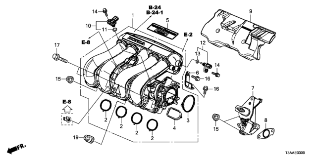 2020 Honda Fit Intake Manifold Diagram