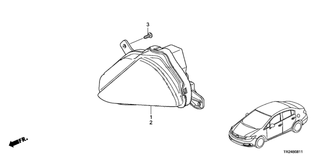 2014 Honda Civic Daytime Running Light Diagram