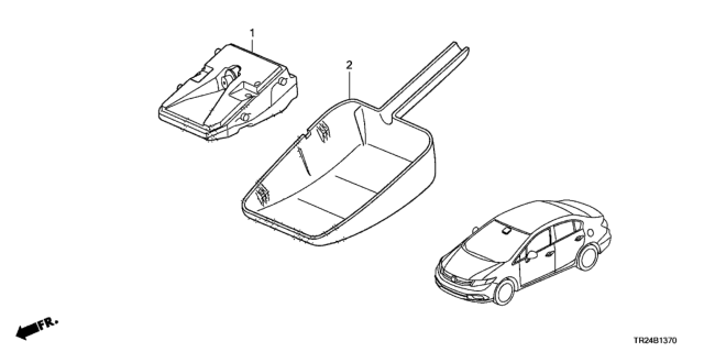 2015 Honda Civic 4 Door MX KL CVT Camera Diagram