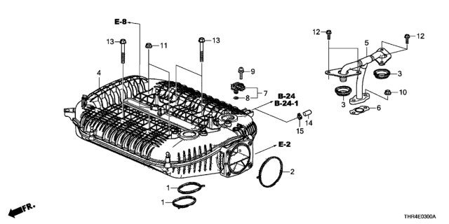 2020 Honda Odyssey Intake Manifold Diagram