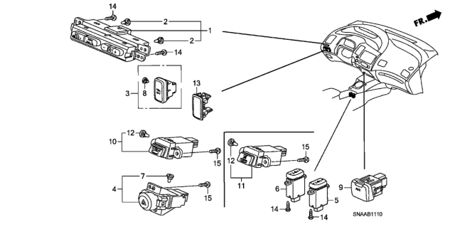 2009 Honda Civic Switch Diagram