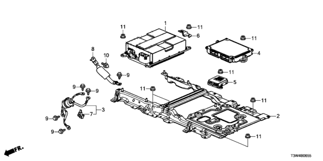 2014 Honda Accord Hybrid DC-DC Converter Diagram