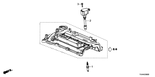 2018 Honda Accord Plug Top Coil - Plug Diagram
