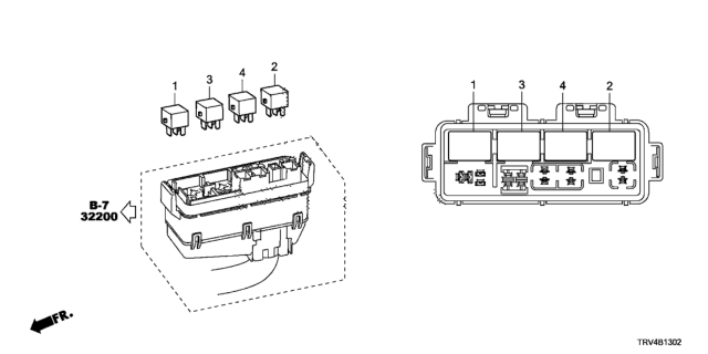 2019 Honda Clarity Electric Control Unit (Motor Room) Diagram 3