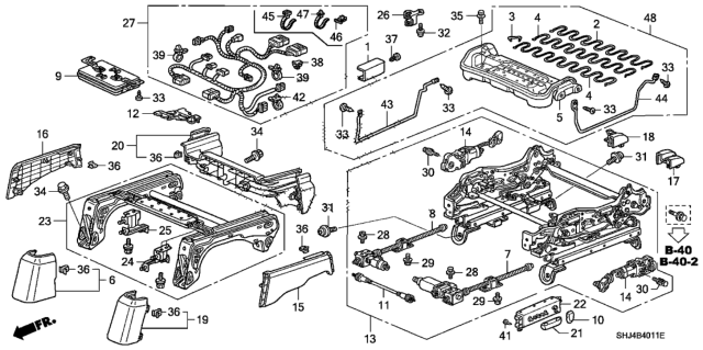 2007 Honda Odyssey Cover, L. FR. Seat Riser (Outer) *G64L* (OLIVE) Diagram for 81516-SHJ-A02ZA