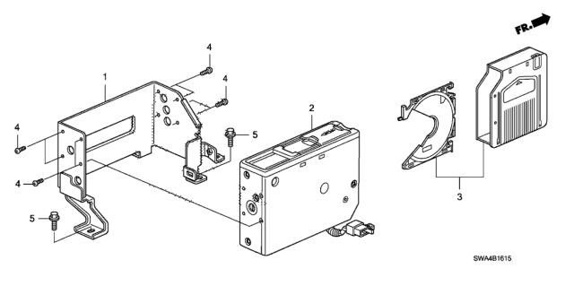 2008 Honda CR-V Magazine Assy., CD Diagram for 39119-S2X-003