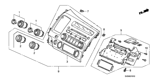 2011 Honda Civic Auto Radio Diagram