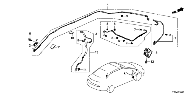 2012 Honda Civic Antenna Diagram