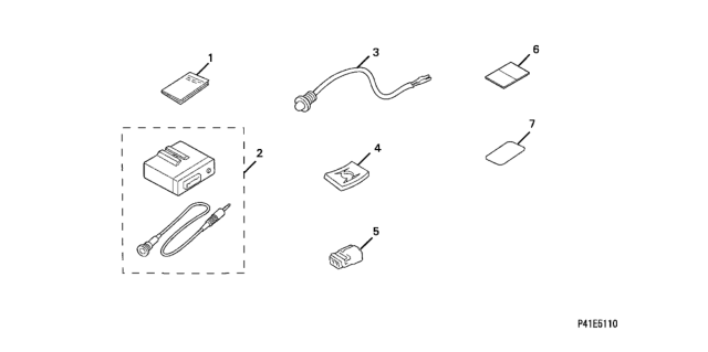 2007 Honda Element Security System Diagram