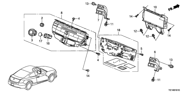 2012 Honda Accord Audio Unit Diagram