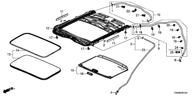 2020 Honda Odyssey Sliding Roof Diagram