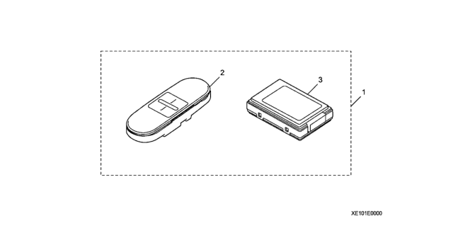 2010 Honda Pilot Base Kit, Hfl Diagram for 08E00-E10-100