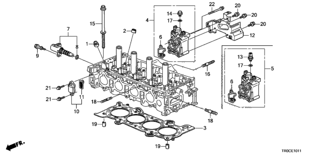 2015 Honda Civic Spool Valve (2.4L) Diagram