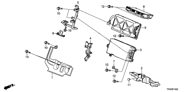 2014 Honda Civic IMA Control Unit Diagram