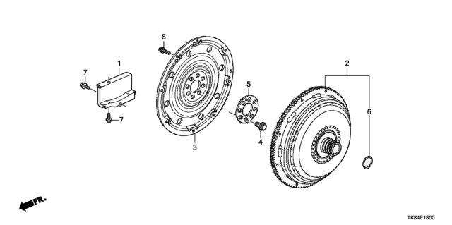 2016 Honda Odyssey Torque Converter Diagram