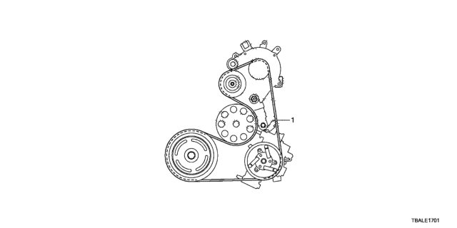 2021 Honda Civic Alternator Belt Diagram