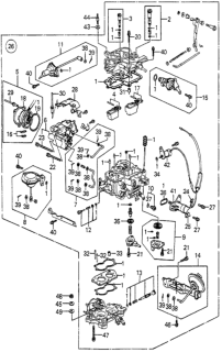 1982 Honda Prelude Carburetor Diagram