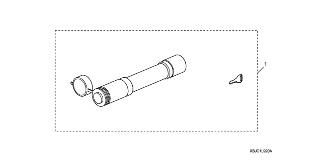 2020 Honda Odyssey Trailer Hitch Locking Pin Diagram