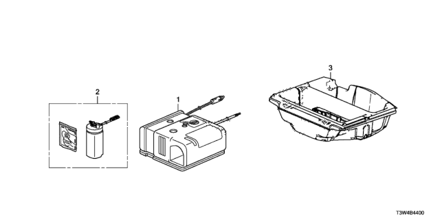 2014 Honda Accord Hybrid Puncture Repair Kit Diagram