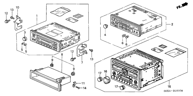 2003 Honda Odyssey Auto Radio Diagram