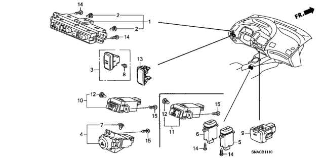 2010 Honda Civic Switch Diagram