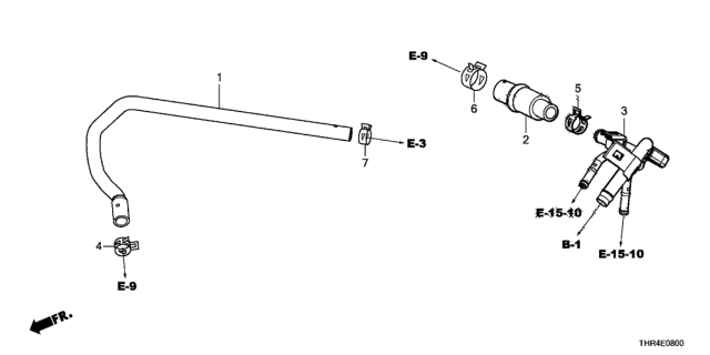 2019 Honda Odyssey Breather Tube Diagram