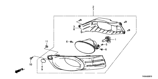 2013 Honda Fit Foglight Diagram