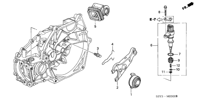 2000 Honda Insight Clutch Release Diagram