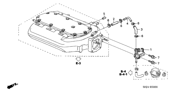 2007 Honda Odyssey Tubing Diagram