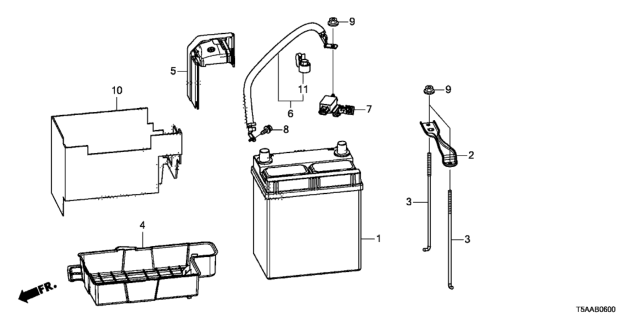 2019 Honda Fit Battery Diagram