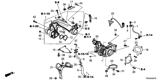 2020 Honda Civic Turbocharger Diagram