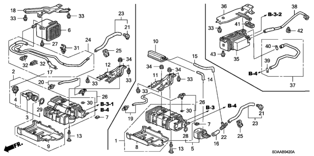 2007 Honda Accord Canister Diagram