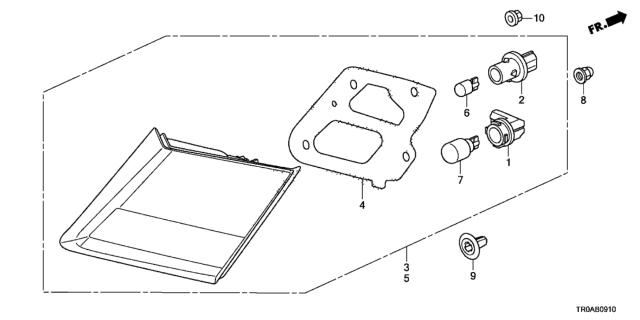 2013 Honda Civic Lid Light Diagram