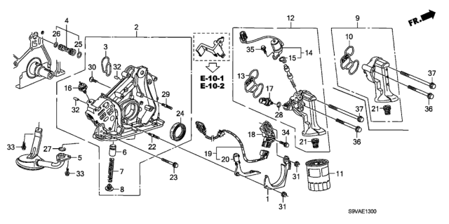 2008 Honda Pilot Bolt, Stud (6X14) Diagram for 90042-RCA-A01