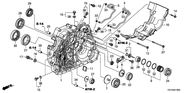 thumbnail image 2 of Genuine Honda OEM Oil Seal (6x11x4) – Fits GXV160 HRC216 – 91231-Z1V-003 2 of 5