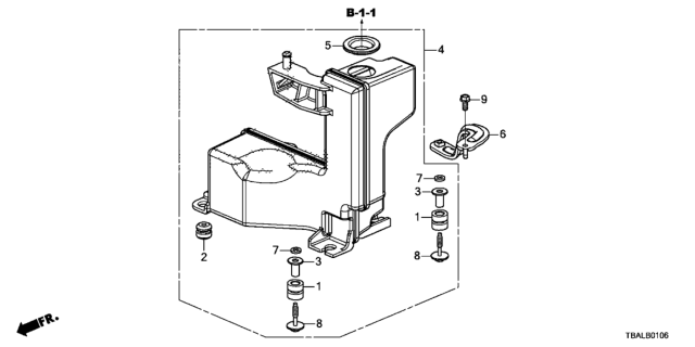 2020 Honda Civic Resonator Chamber Diagram