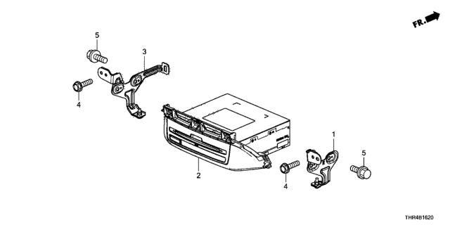 2019 Honda Odyssey Player Unit Diagram