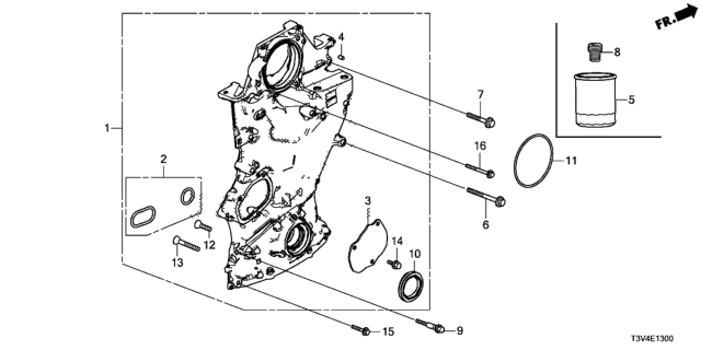 2014 Honda Accord Oil Pump Diagram