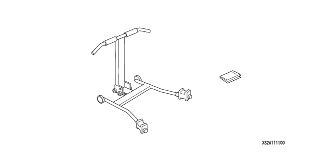 2009 Honda S2000 2 Door CR KA 6MT Hardtop Stand Diagram