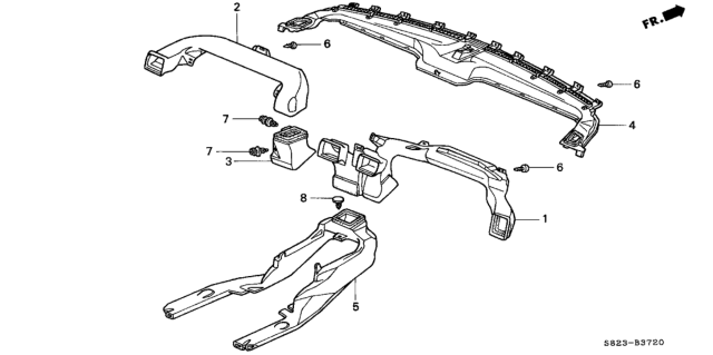 2002 Honda Accord Duct Diagram